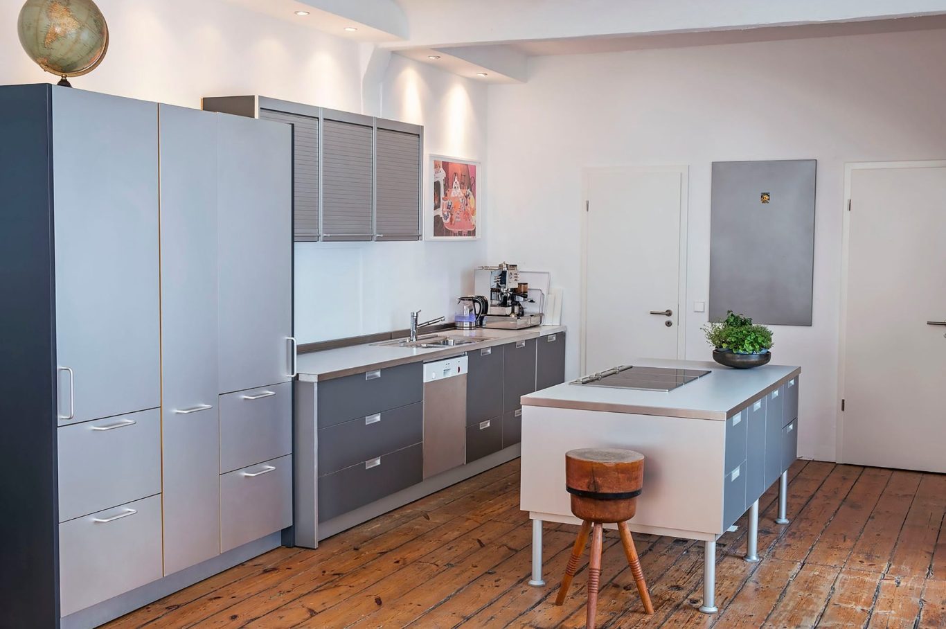 Blick in die Küche der Light Lounge Hamburg Küche der Light Lounge Hamburg